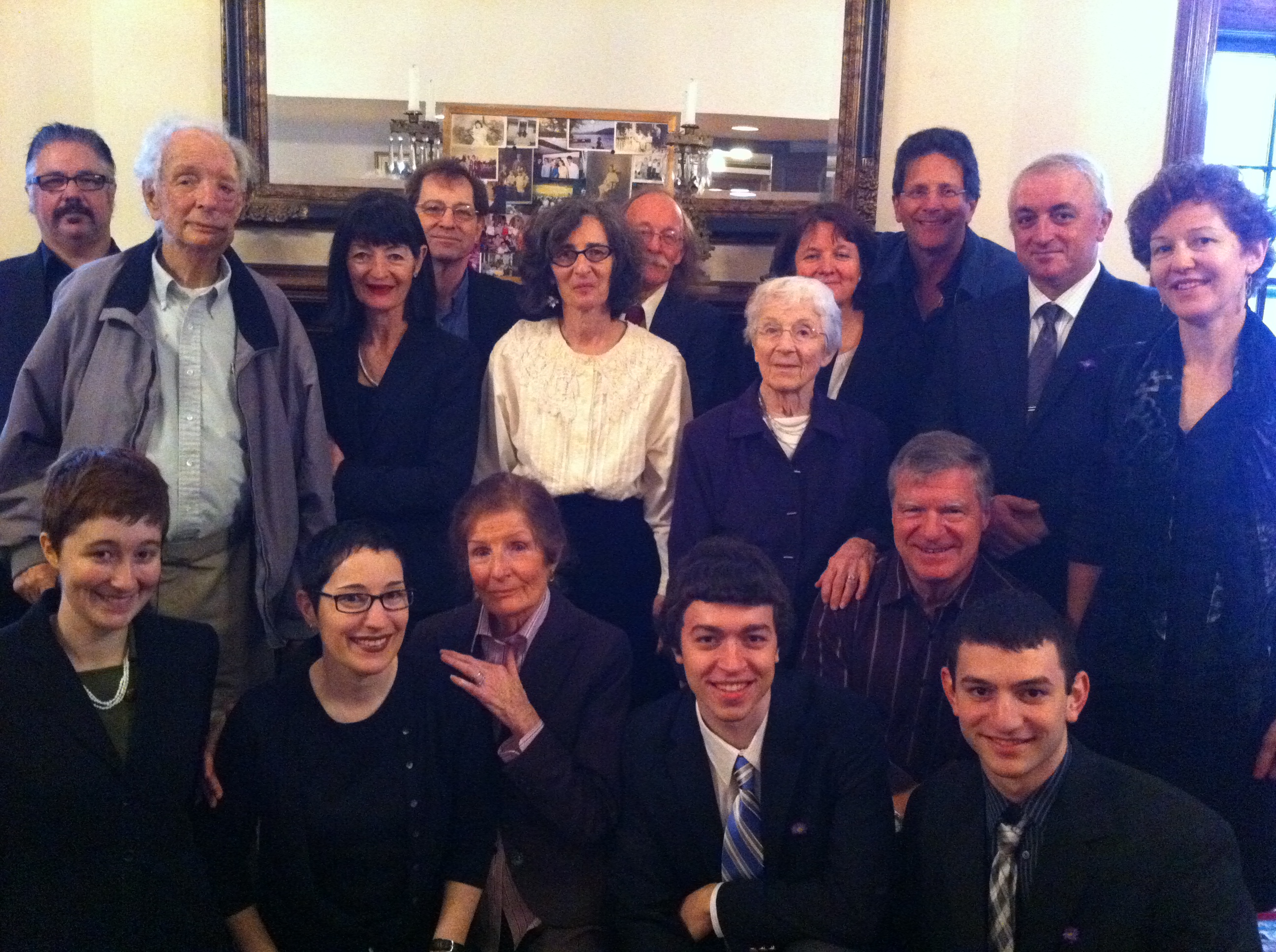 Even Larger Group of Ginzler Relatives and Friends