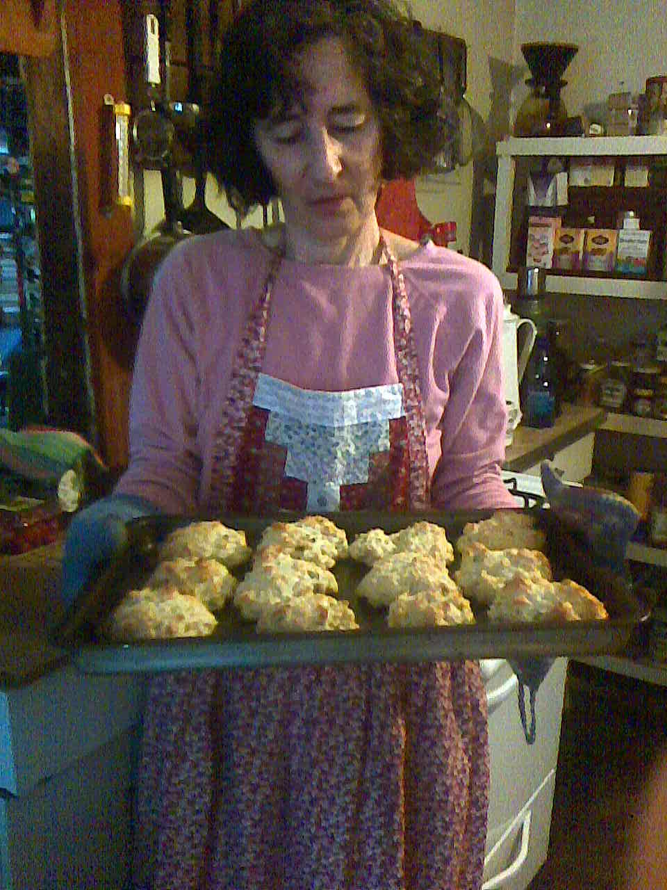 Cheese Scallion Drop Biscuits 3