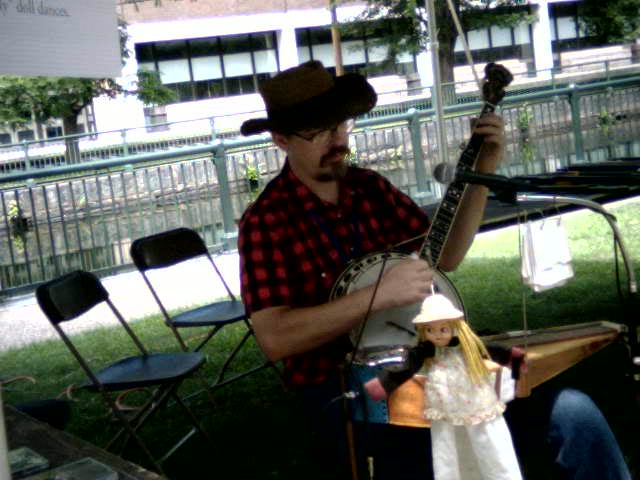 Eric Royer at Lowell Folk Festival 2010